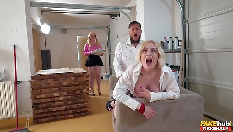 Super sexy girl take evelov behavi assault and ready jayna but