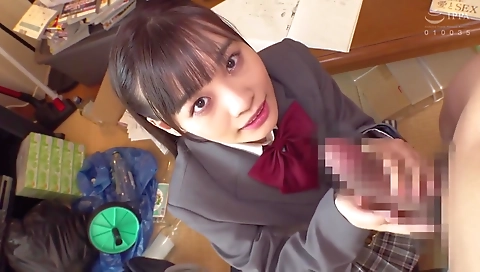 Spying sex with a sexy girl