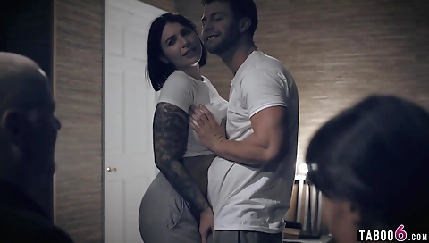 Smoking hot girls getting fucked by her boyfriend