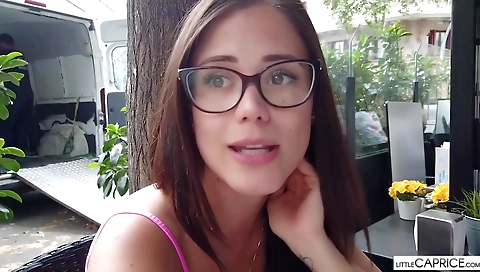 Sexy blonde fucked on her ass