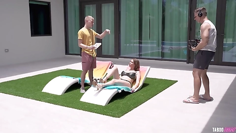 Toy digit fucking in a group fuck