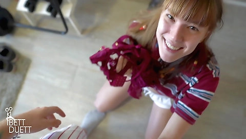 Sexy teeny fucks like a slut