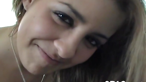 Sexy young chick with toys