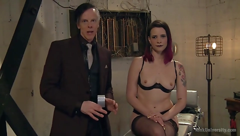 Sexy young girl with huge black girls