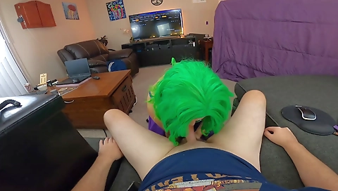 Sexy young girl with the office